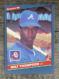 1986 Donruss #507 Milt Thompson RC