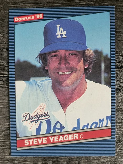 1986 Donruss #519 Steve Yeager