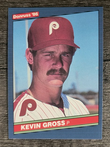 1986 Donruss #529 Kevin Gross