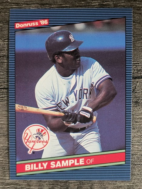 1986 Donruss #539 Billy Sample