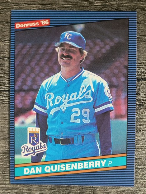 1986 Donruss #541 Dan Quisenberry