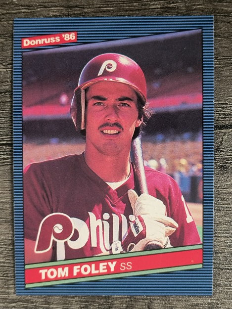 1986 Donruss #549 Tom Foley