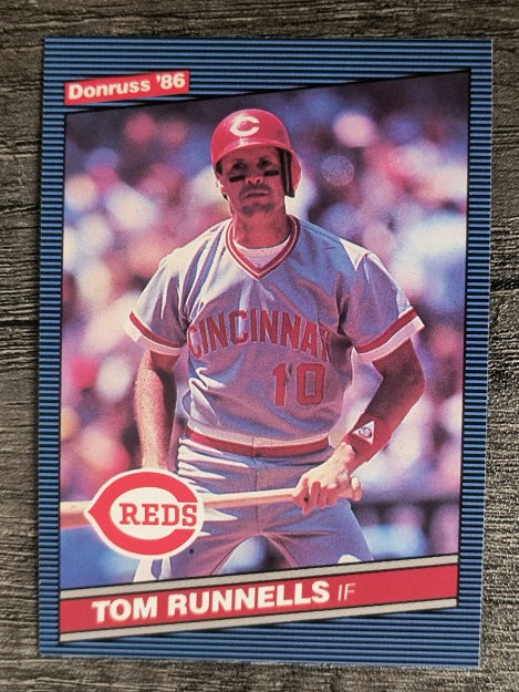 1986 Donruss #569 Tom Runnells