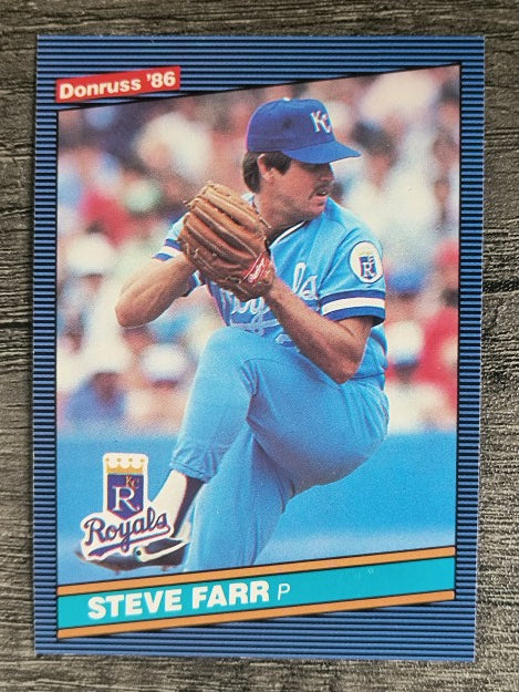 1986 Donruss #588 Steve Farr