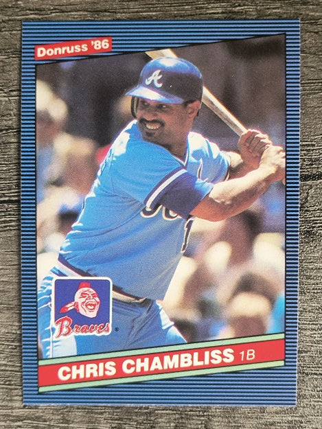 1986 Donruss #618 Chris Chambliss