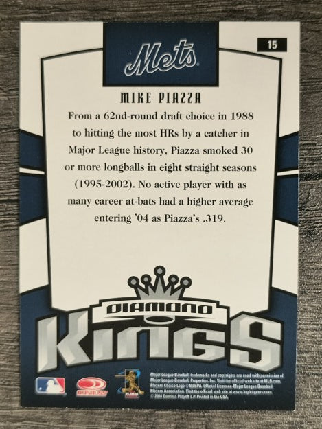 2005 Donruss #15 Mike Piazza DK