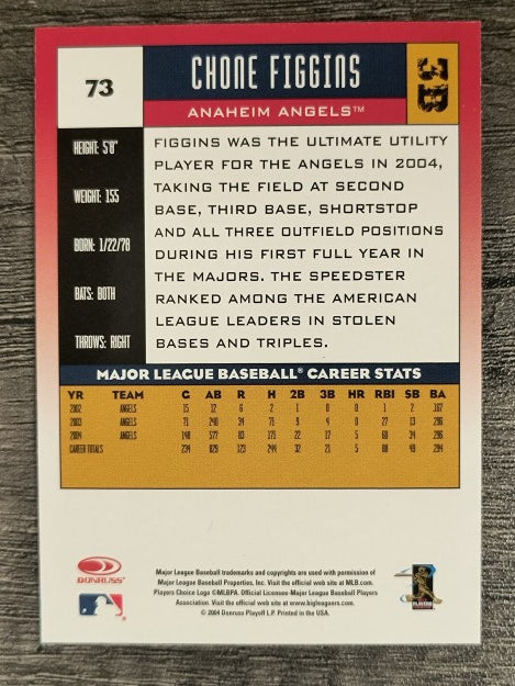 2005 Donruss #73 Chone Figgins