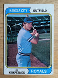 1974 Topps #262 Ed Kirkpatrick (VG)