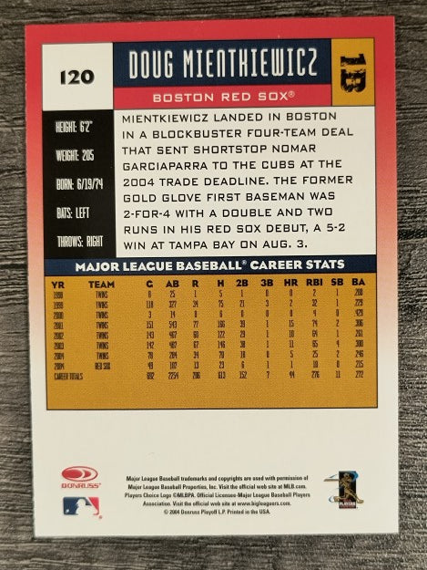 2005 Donruss #120 Doug Mientkiewicz