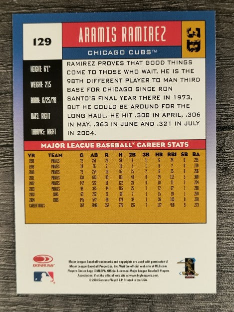 2005 Donruss #129 Aramis Ramirez