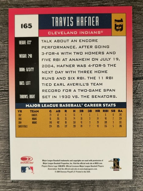 2005 Donruss #165 Travis Hafner