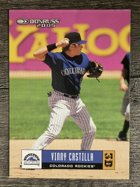 2005 Donruss #176 Vinny Castilla