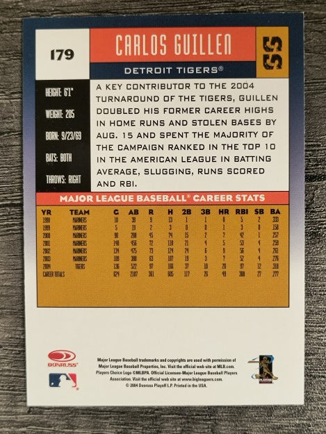 2005 Donruss #179 Carlos Guillen