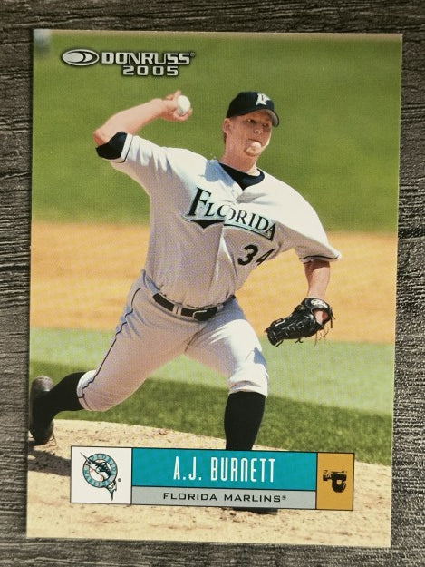 2005 Donruss #188 A.J. Burnett