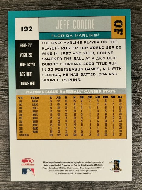 2005 Donruss #192 Jeff Conine