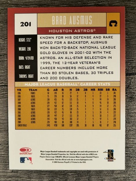 2005 Donruss #201 Brad Ausmus