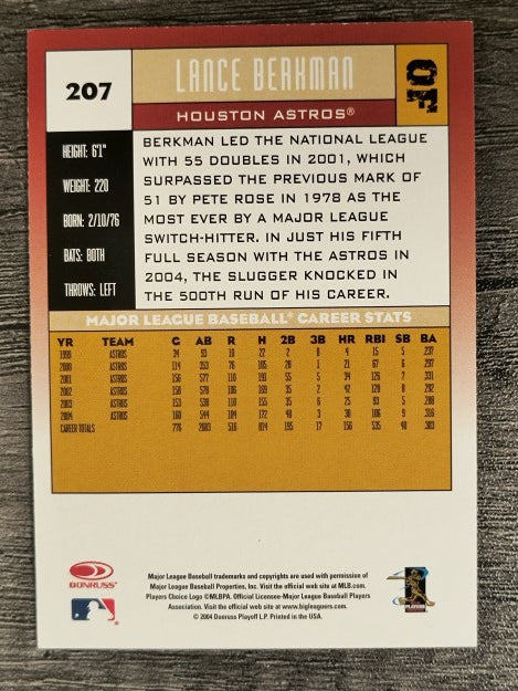 2005 Donruss #207 Lance Berkman