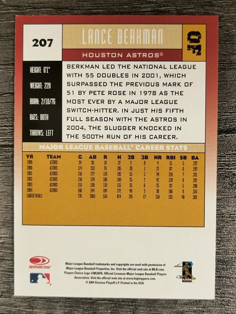 2005 Donruss #207 Lance Berkman
