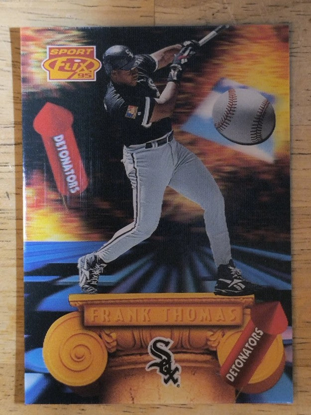 1995 Sportflix Detonators #DE4 Frank Thomas