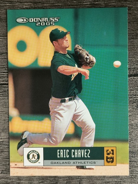 2005 Donruss #284 Eric Chavez