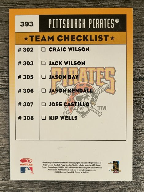 2005 Donruss #393 Jack Wilson TC