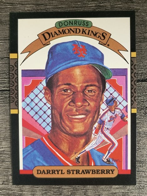 1987 Donruss #4 Darryl Strawberry DK