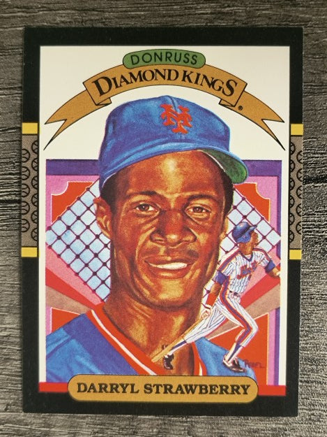 1987 Donruss #4 Darryl Strawberry DK