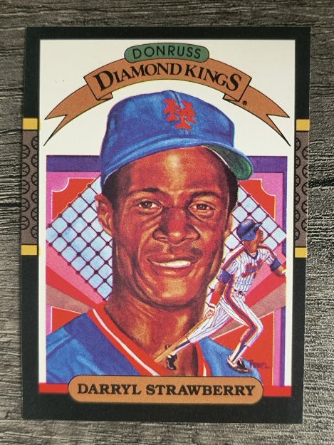 1987 Donruss #4 Darryl Strawberry DK