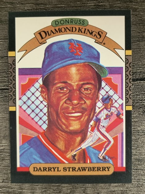 1987 Donruss #4 Darryl Strawberry DK