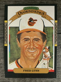 1987 Donruss #9 Fred Lynn DK
