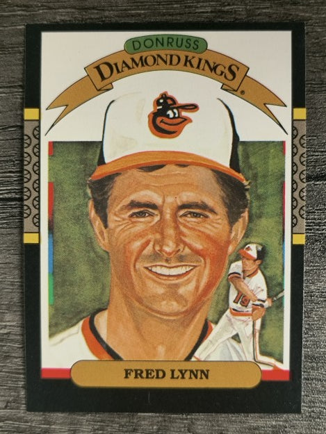 1987 Donruss #9 Fred Lynn DK