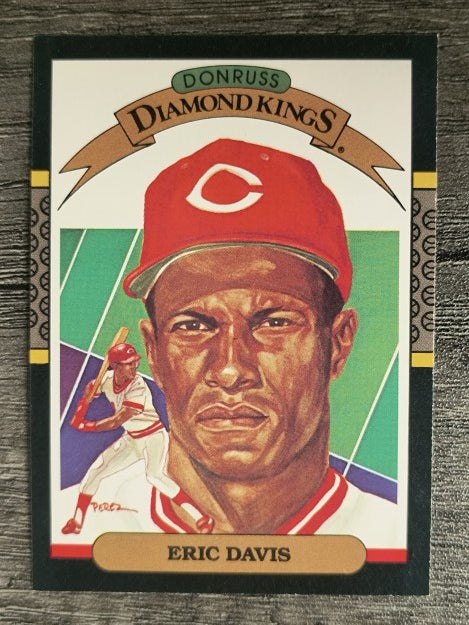 1987 Donruss #22B Eric Davis DK COR