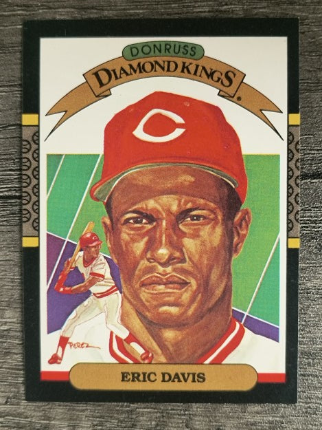 1987 Donruss #22B Eric Davis DK COR