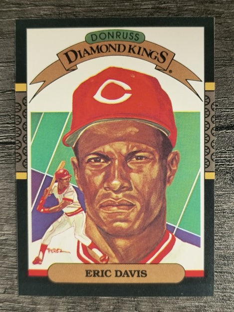 1987 Donruss #22B Eric Davis DK COR