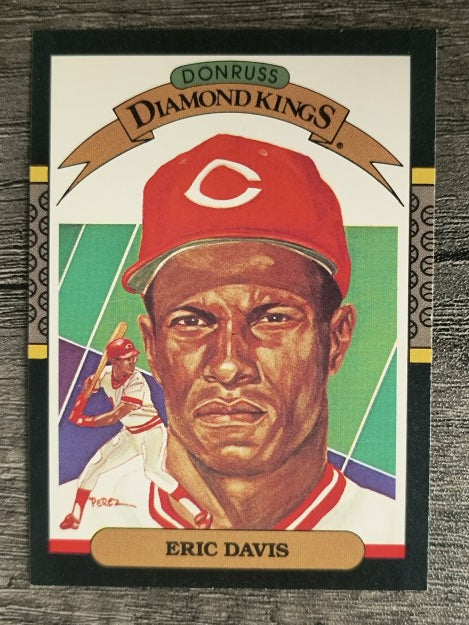 1987 Donruss #22B Eric Davis DK COR
