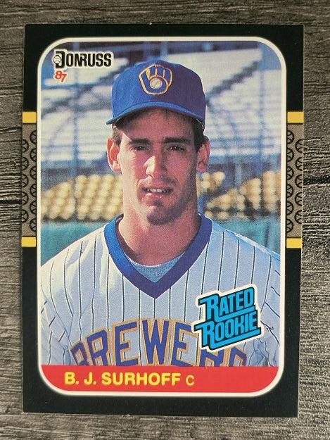 1987 Donruss #28 B.J. Surhoff RC