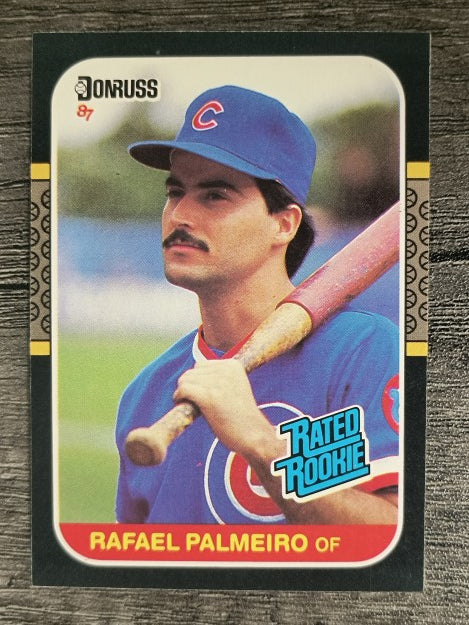 1987 Donruss #43 Rafael Palmeiro RC