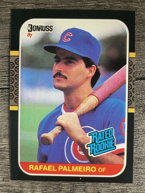 1987 Donruss #43 Rafael Palmeiro RC