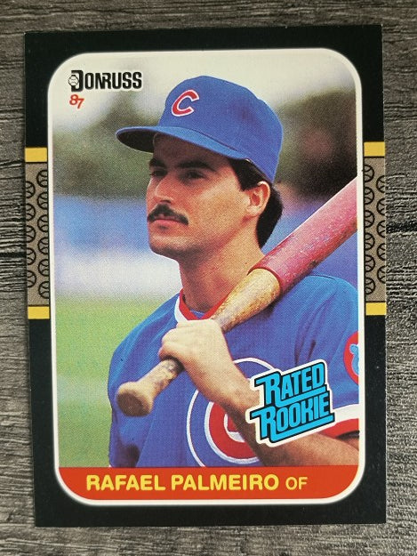 1987 Donruss #43 Rafael Palmeiro RC