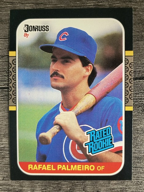 1987 Donruss #43 Rafael Palmeiro RC
