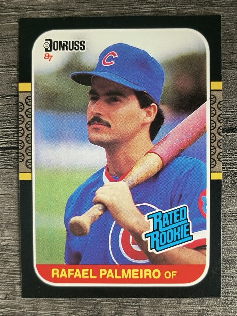 1987 Donruss #43 Rafael Palmeiro RC