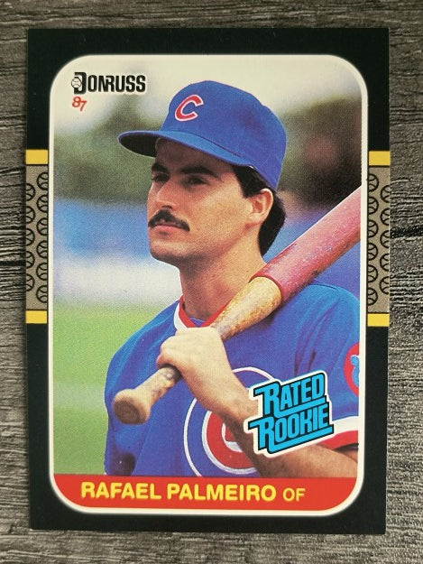 1987 Donruss #43 Rafael Palmeiro RC (NM)