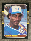 1987 Donruss #74 Lloyd Moseby