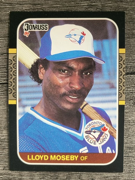 1987 Donruss #74 Lloyd Moseby