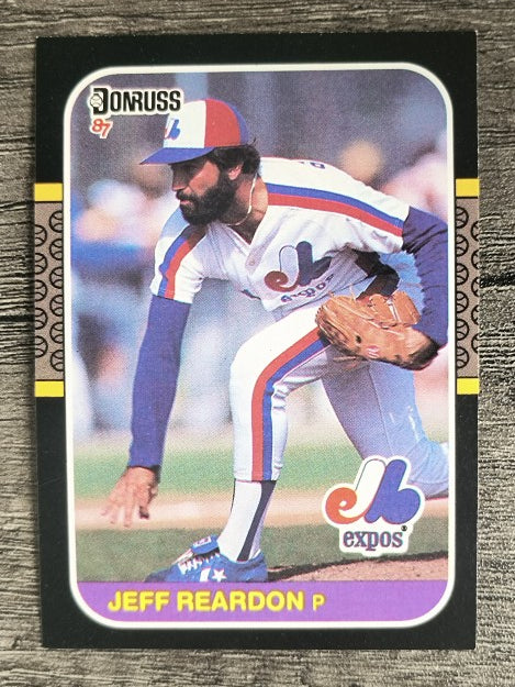 1987 Donruss #98 Jeff Reardon