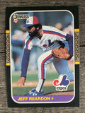 1987 Donruss #98 Jeff Reardon