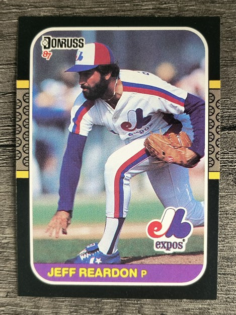 1987 Donruss #98 Jeff Reardon