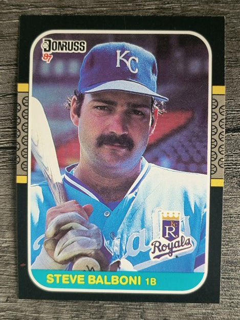 1987 Donruss #102 Steve Balboni
