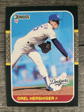 1987 Donruss #106 Orel Hershiser