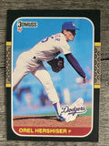 1987 Donruss #106 Orel Hershiser